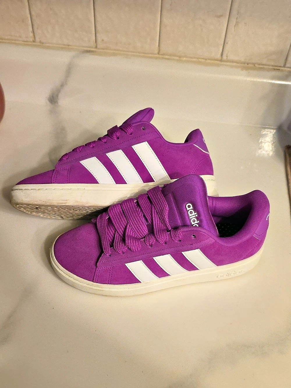 adidas Campus 00s Purple Burst (Women's) Purple & White Sneakers